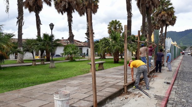 Remozamiento del Parque del Tanque de La Unión Antigua Guatemala